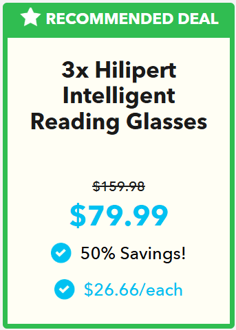 Hilipert Reading Glasses offer price 