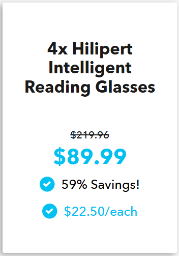 Hilipert Reading Glasses offer price 